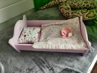 Babyborn set kočárek nosítko sedačka postýlka - 10