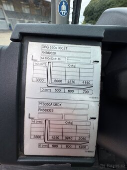 2x DIESEL VZV Jungheinrich DFG 550s r.v.2019 s pozicionérem - 10