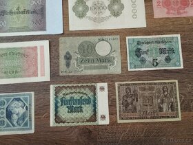 Staré německé bankovky - 10