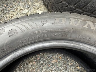 245/50r18 - ZIMNÍ PNEU DUNLOP WINTERSPORT 4D 6MM - 10
