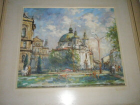 Prodám obraz Havlical rozměr 63 x 34 cm - 10