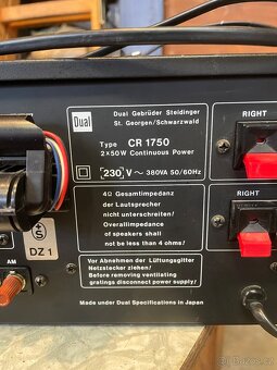 Dual reciever cr 1750. - 10