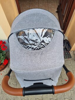 Kočarek Kinderkraft Grande Plus Grey - 10