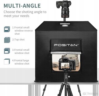 Foto box - Lightbox s LED osvětlením 80x80cm - 10