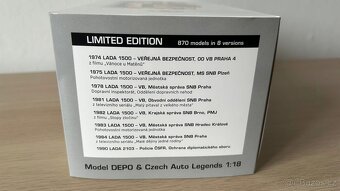 LADA 1500 (1978) DOPRAVNÍ INSPEKTORÁT VB 1:18 - 10