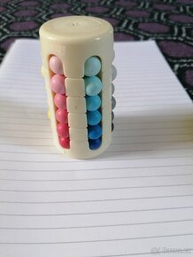 Hlavolamy- babylonska věž-retro-super stav. - 10