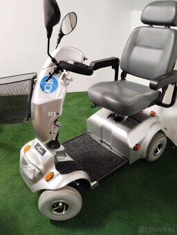 Elektrický invalidní skútr, TOP STAV, BEZ ŠKRÁBANCŮ - 10
