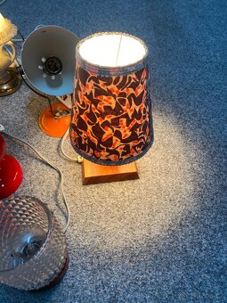 lampa retro lampa skleněná lampa retro lampa na noční stolek - 10