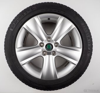 Škoda Yeti - Originání 17" alu kola - Letní pneu - 10