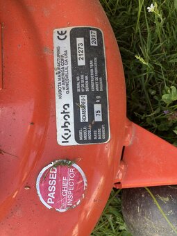 Zahradní traktor Kubota GR 2120 4 x 4 - 10