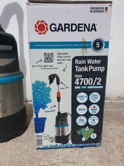 Prodám ponorné čerpadlo zn. GARDENA - 10