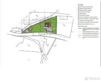 PRODEJ POZEMKU s připraveným projektem roubeného rodinného d - 10