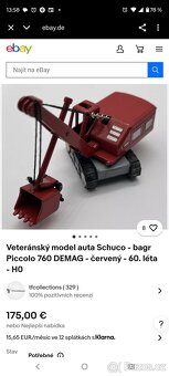 SCHUCO bagr 760 Piccolo DEMAGE - 60 tá léta - 10