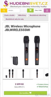 JBL Wireless Mikrofon - 10