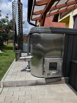 Novinka:Vyrábíme luxusní vířivky s interním kotlem na dřevo - 10