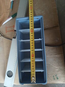 Malý box, boxik, pořadač na soucastky VKB, více kusů - 10