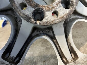 Originál alu kola Mercedes-Benz 5x112 R16, dvourozměr - 10