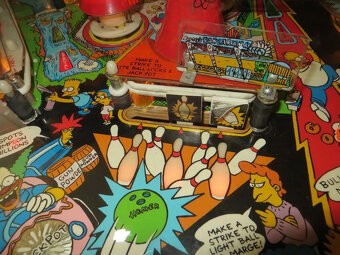 Simpsonovi Flipper od Data East, pinballový automat, z roku - 10