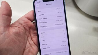 Apple iPhone 13 modrý 128GB - aj vymením - 10