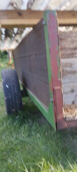 Přívěsný vozík za auto/traktor/čtyřkolku bez TP - 10