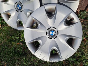 Kola 16" na BMW 1, pneu 195/55 R16, plechové disky a poklic - 10