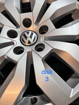 5x120 R17 Alu VW Amarok originál disky - 10