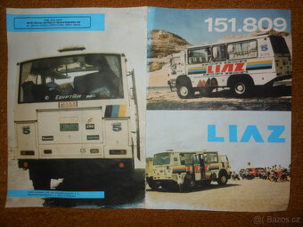Prospekty Trabant 601, Liaz,Škoda, Volha, Wartburg, Zastava - 10