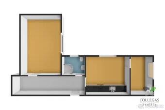 Prodej, byt 2+1 50m2, ul. Čápkova - 10