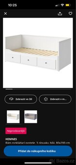 IKEA HEMNES postel - 10