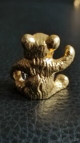 Miniatury - křišťál, různé pozlacený kov značený - 10