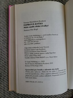 Kniha Papírová kočka - Simona M. Racková, nakl. Bambook - 10