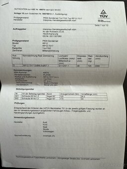 Alu kola Platin 5x112 R17 - 225/45/17 PIRELLI - 10
