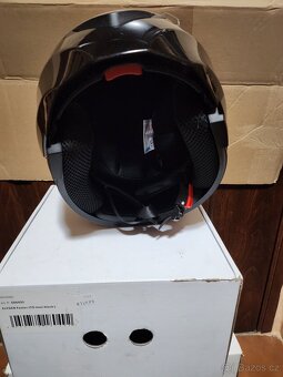 Prodám úplně novou helmu na motorku ORZ v. XL 60-61cm - 10