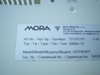 Indukční varná deska MORA VDIT 654 FF - 10