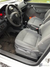 vw caddy life 2.0TDi 103kw r.v.2009 digi.klima,tažný,5 míst - 10