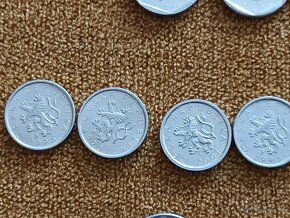 Mince 10,20,50 haléřů - 10