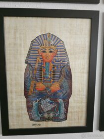 Papyrus Egypt zarámované - 10