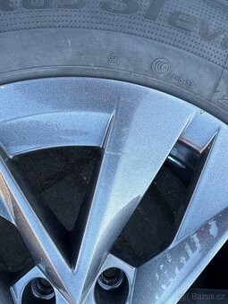 ORIGINÁL Alu Škoda ROTARE R17, 5x112 - LETNÍ - 10