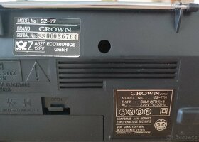 STEREO RADIO CASSETTE RECORDER CROWN SZ-77N. - 10