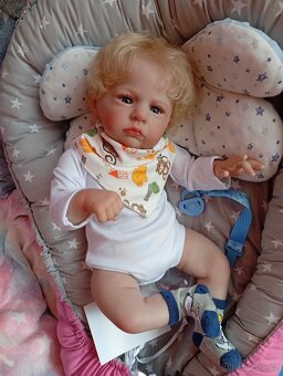 Realistická Reborn panenka chlapeček Cameron - 10