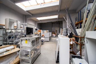 Pronájem komerční haly 1 298 m² – sklad / výroba, k dispozic - 10
