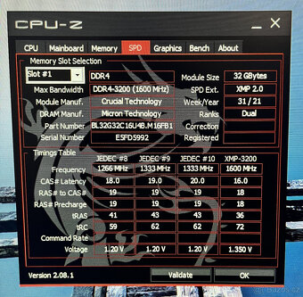 Herně-pracovní stroj i9/RTX 2080 Super / 64GB DDR4 - 10