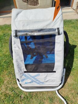 dvoumístný dětský vozík za kolo Croozer XLC Duo - 10
