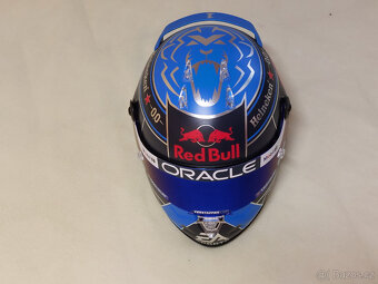 Predám Max Verstappen USA 2024 Red Bull F1 helma 1:2 - 10