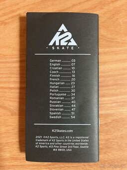 Dámské in-line fitness brusle K2 ALEXIS 90BOA, vel. 39 - 10