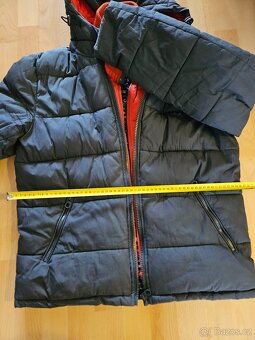 PÁNSKÁ DESIGUAL ZIMNÍ BUNDA VEL. L, S KAPUCÍ - 10