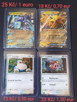 Pokémon karty 1 - 10