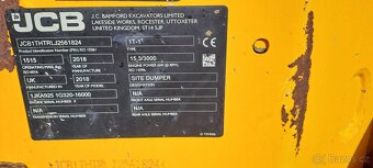 Dempr/dumper JCB 1T-1, rok výroby 2018, 789 motohodin - 10