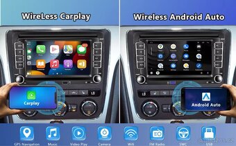 2 din autorádio pro koncernové vozy Carplay - 10