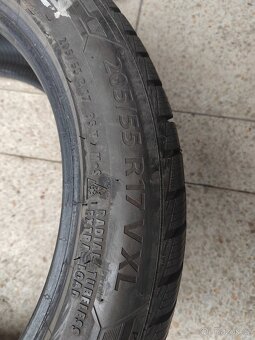 Prodám zánovní zimní pneu 205/55/17 Barum polaris 5 V XL - 10